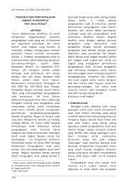 Biasanya ketika anak sudah bertahun tahun diadopsi lalu orang tua kembali meminta sang anak lalu menuduh seorang yang mengadopsi. Https Ejournal Unsrat Ac Id Index Php Lexprivatum Article Download 1023 836