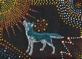 Dot Painting In 2020 Aboriginal Dot Painting Aboriginal Art Animals Dot Painting