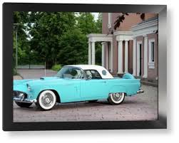 Image result for Thunderbird Blue 1955 Thunderbird