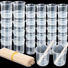 Get the best deal for silicone measuring cups from the largest online selection at ebay.com. Buy 36 Pcs Resin Mixing Cups Leobro 12pcs 100ml Plastic Measuring Cups For Resin 24pcs 50ml Paint Epoxy Resin Mixing Cups With Craft Sticks Beaker Liquid Measuring Cups Graduation Epoxy Resin Cups