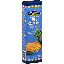 Pie for dinner just sounds like us. Immaculate Baking Refrigerated Pie Crusts Ready To Bake 2 Ct 15 0 Oz Box Biscuit Cookie Dough Foodland Super Market Hawaii