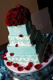 Square Wedding Cake Wedding Cake Red Cool Wedding Cakes Square Wedding Cakes