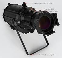SHEHDS LEKO Profile Spotlights LED 250W RGBW 4in1 Color 17 ...