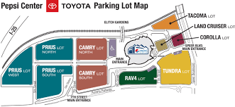 parking directions pepsi center