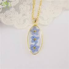 Dried yellow flowers for resin. Dried Natural Flower Resin Pendant Necklaces Jewelry Valresa Com