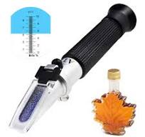 0-10% Brix Refractometer for Testing Sugar Content Maple sap Syrup, Low-Concentrated Sugar Solutions, Tea, Portable Hand Held Sugar Content ...