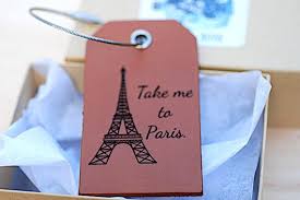 Take Me to Paris, French, Paris, Luggage Bag Tag, Inspirational Travel  Gift, Eiffel Tower, French Teacher Gift, for Her, Paris Slogan,