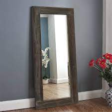 It absorbs moisture easily and thus prevents it from attacking photos. Amazon Com Mayeerty Floor Mirror Full Length Rustic Wood Frame Body Full Size Large Leaning Wall Mounted Rectangle Farmhouse Decorative Wall Hanging Bedroom Living Room Mirrors 58x24in Grey Furniture Decor