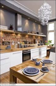 This is another great idea to take complete advantage of all the corner space. 20 Kitchen Wall Ideas Elegant Wood Paneling In Decorating Kitchen Wall Wohnung Kuche Kuche Renovieren Kuchendekoration