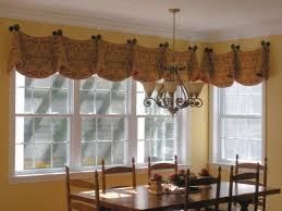 Therefore, you are expected to choose the right window treatments to create a harmonious decoration. Dining Room Valance Ideas Valance Window Treatments Dining Room Window Treatments Farmhouse Dining Room Table