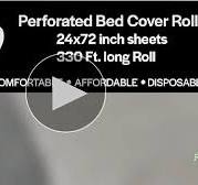 Amazon.com: 1 Beauty-Spa-Medical Disposable Perforated Bed ...
