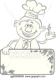 Chef cartoon transparent images (4,572). Picture Of Cartoon Chef Outline Vector Of A Cartoon Chinese Chef Coloring Page Outline By Toonaday 22422 It S High Quality And Easy To Use Imbloggamisem
