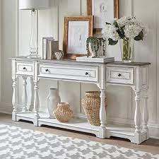 Magnolia hall is located in jasper city of georgia state. Liberty Furniture C Magnolia Manor Antique White 72 Hall Console Table 244 At2002 Miskelly Furniture