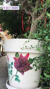 لبنان بيروت بيت ورد مطعم planters planter pots pot