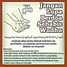 Jangan Lupa Membaca Doa Ini Sesudah Berwudhu Kutipan Agama Kekuatan Doa Sembahyang
