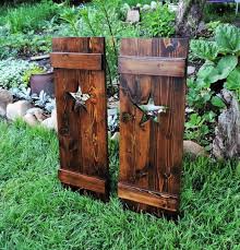 Rustic Shutters Primitive Wall Decor Western Wooden Wall Decor Rustic Wall Decor Wall Hangings Rustic Shutters Interior Window Shutters Shutters Exterior