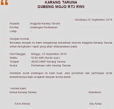 Struktur dalam surat undangan resmi bahasa inggris. Contoh Surat Undangan Resmi Dalam Bahasa Inggris Singkat Arasmi