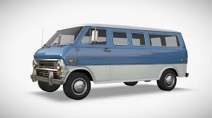 Retro Van By Kanistra Van Low Poly 3d Models Retro