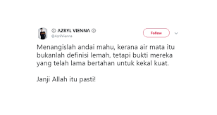 Tetapi saya tetaplah wanita yang membutuhkan kasih sayang, perhatian dan belaian dari seorang suami. Wahai Lelaki Ketahuilah Air Mata Wanita Bukan Tanda Dia Lemah Pesona Pengantin