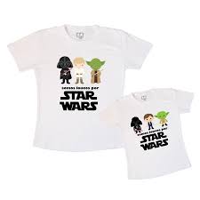 Camisa Personalizada Dia Dos Pais Tal Pai Tal Filho Tal Pai Tal Filho Star Wars Tal Pai Tal Filha Star Wars Blusas Customizadas