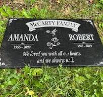 Custom Memorial Granite Thick Stone 18x12, 12x24 Inches ...