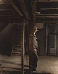 Otto Frank In The Attic Of The Secret Annex On The Morning Of The Official Opening Of The Anne Frank House May 3 1960 Rare Historical Photos Anne Frank History Photos
