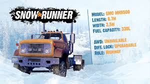 Through installbank, we can help you monetize your downloads. Gmc Mh9500 Truck In Snowrunner Game Snowrunner Mods Download Free