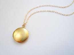 Small Gold Locket Necklace Small Locket Tiny Locket Miniature Locket Round Locket Brass Locket Gold Fill Gold Locket Necklace Gold Locket Locket Necklace Small