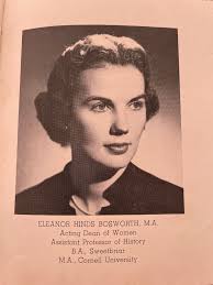 Eleanor Bosworth Shannon (1925-2000)