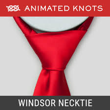 This knot is perfect for the classic groom who wants to look clean and crisp for his wedding day. Windsor Necktie Knot How To Tie A Windsor Necktie Knot Using Step By Step Animations Animated Knots By Grog