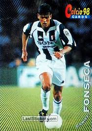 Fonseca sendiri menyukai dinamika yang ditunjukkan dalam permainan juventus saat berahdapan dengan sampdoria. Card 104 Daniel Fonseca Panini Calcio Cards 1997 1998 Laststicker Com