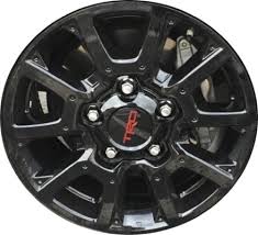 The wheel bolt pattern for a 2017 toyota tundra is 5 x 150mm. Aly75157u46 Pb01ff Toyota Tundra Trd Wheel Black Painted 426110c200