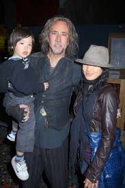 The couple met each other in los angeles in 2004. Nicholas Cage Wife Alice Kim And Their Son Kal El Coppola Cage Celebrities Comedians Actors