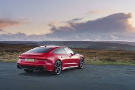 The design language is sharper carrying over the distinctive coupe roofline on the model. 2020 Audi Rs 7 Sportback Uk Version Free High Resolution Car Images