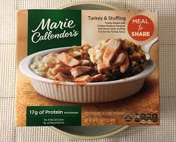 Marie callender's meat loaf & gravy frozen meal. Marie Callender S Turkey Stuffing Meal To Share Review Freezer Meal Frenzy