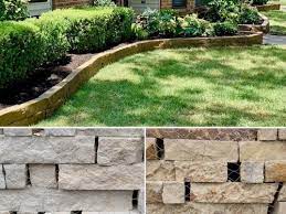 You get 10' worth of stone (approx. Flower Bed Edging Landscape Stone Yard Houston Tx 77099