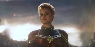 Brie larson stunningly showed off much shorter locks when she supported her friend melinda lee holm's new beauty line at an event on may 1. Why Captain Marvel Has That Haircut In Avengers Endgame And What It Could Have Looked Like Cinemablend