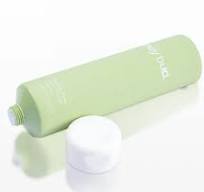 Cosmetic Container Green Plastic Soft Tube Squeeze Packaging ...