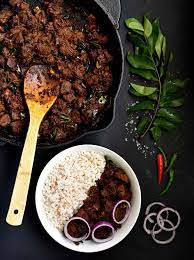 Beef Dry Roast Beef Ularthiyathu Recipe Stuffed Peppers Beef Food