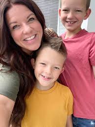 As I started my first day of homeschool with these kids yesterday (4th and  2nd grade with an additional preschooler who didn't want photos) I received  continual updates in town communications about