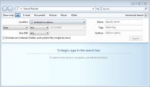 Windows file search tool is easy to use and navigate, giving you many options to choose according to what you want to find. Ways To Search For Files And Documents In Windows Vista Tech Journey