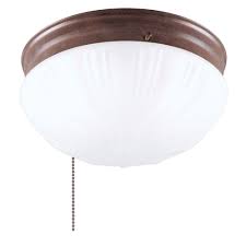 If your new light fixture doesn't match your old mount type, you'll have to remove the bracket from the junction box and change the screws. Westinghouse 2 Light Sienna Flush Mount 6720200 The Home Depot