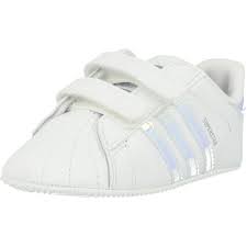 Adidas Originals Superstar Crib White Iridescent Leather Baby
