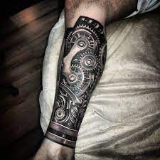 Senhoras E Senhores Com Voces Dallier73 O Dallier73 Estara Presente No Santostattoofestival No Tatouage Biomecanique Tatouage D Engrenage Tatouage