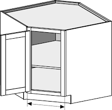 It does have a hinged door tho. Base Corner Full Door Bsfd Csbcfd Cabinet Joint