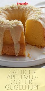 Die klassiker der back rezepte. Rezept Saftiger Apfelmus Joghurt Kuchen Freundin De Kuchen Rezepte Einfach Kuchen Und Torten Rezepte Joghurt Kuchen