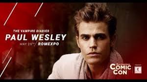 Paul Wesley at East European Comic Con 25 May 2019 Bucharest