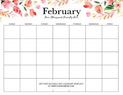 free fully editable 2022 calendar template in word