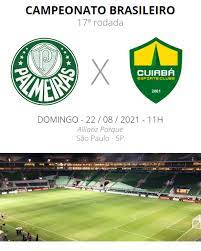 Stadium and city where palmeiras vs cuiabá will occur. Mbjy7sgkwsggmm