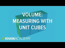 Measuring Volume With Unit Cubes Volume Of Cube Cuboid And Cylinder Chapter 11 Mensuration Grade 8 Ncert Kha Measuring Volume Volume Math The Unit